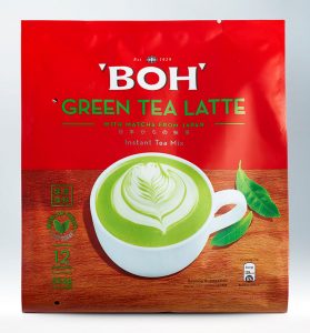 BOH Green Tea Latte Instant Tea Mix