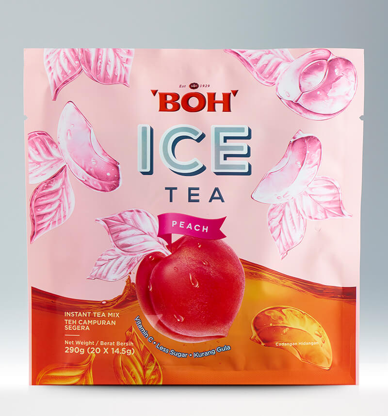 BOH Peach Iced Tea