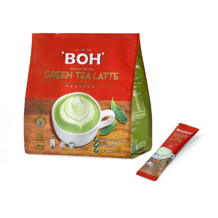 BOH Green Tea Latte with Stick Pack