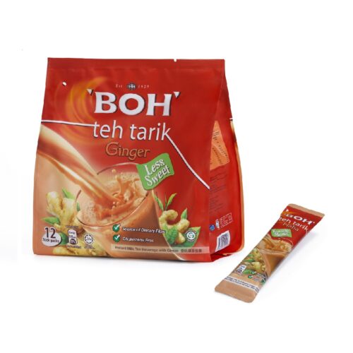 BOH Teh Tarik Kurang Manis Ginger with Stick Pack