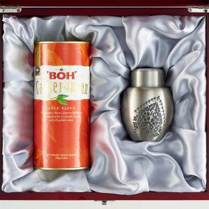 Pewter Tea Caddy Set