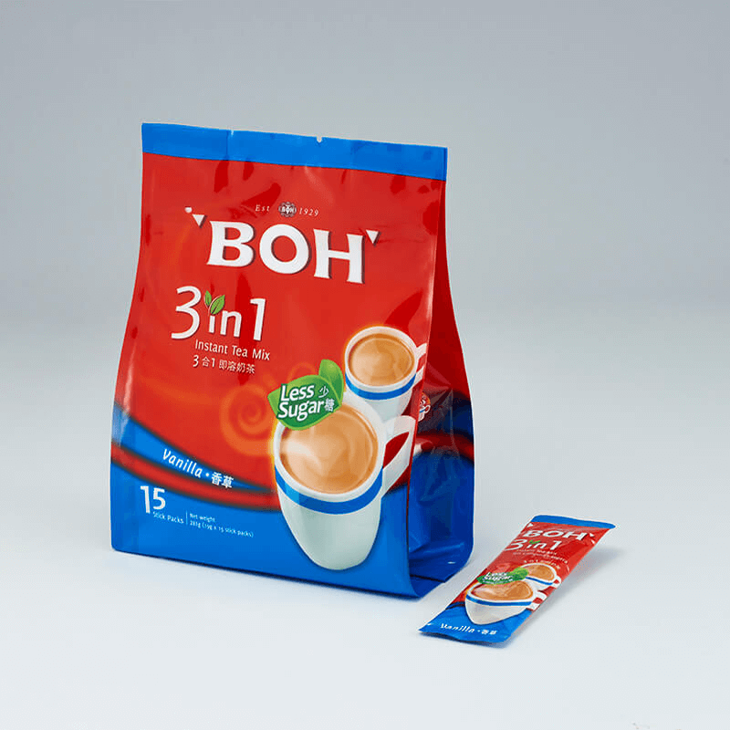 3-in-1 Vanilla BOH Tea Less Sugar