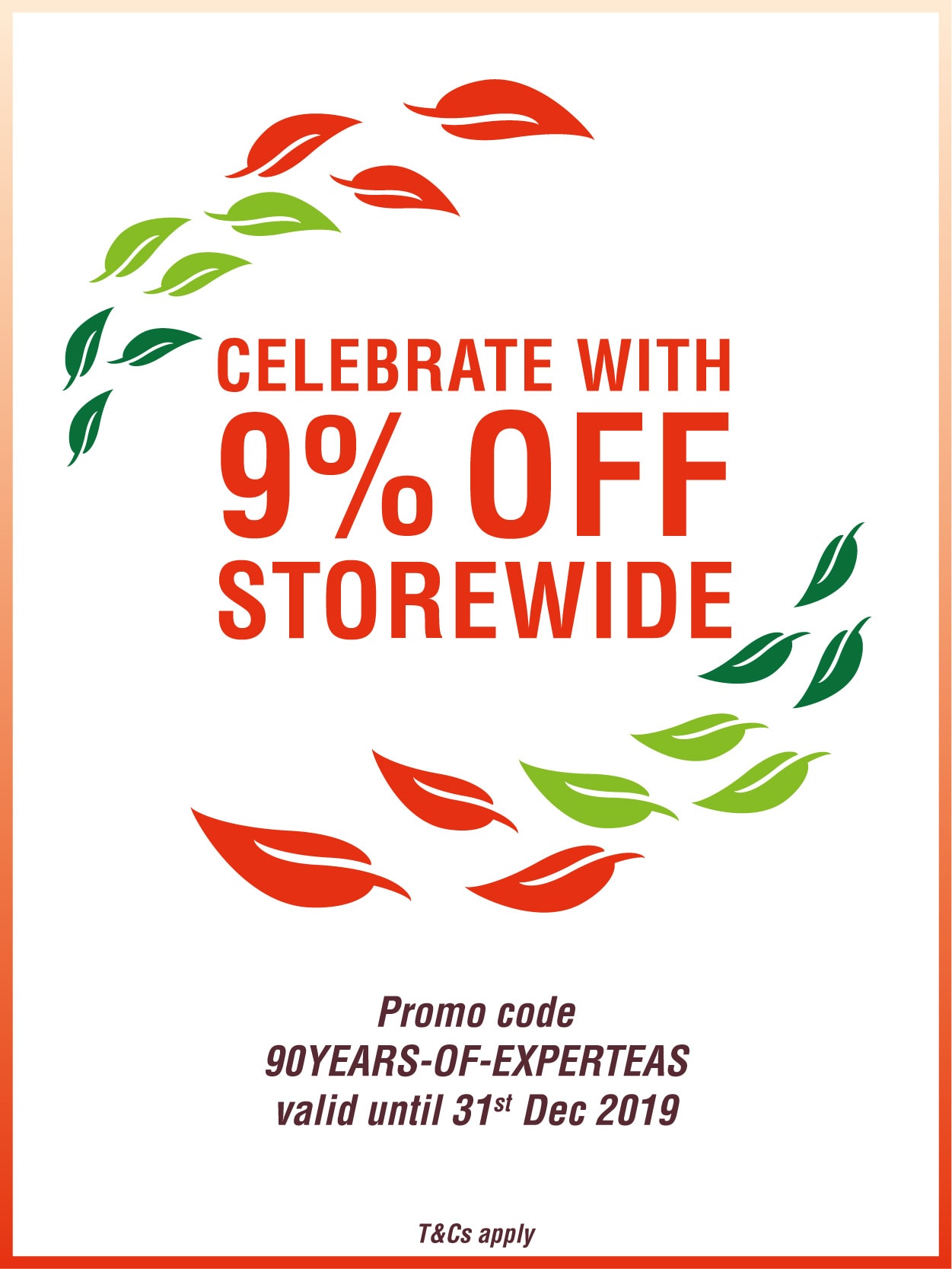 9% Discount promocode coupon storewide on BohTea.com