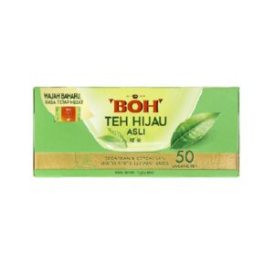 BOH Pure Green Tea 50 Teabags - Vertical Bahasa Malaysia