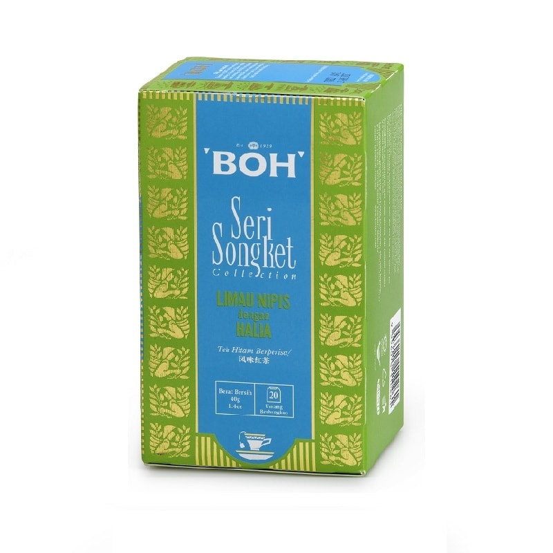 BOH Seri Songket Lime and Ginger Box