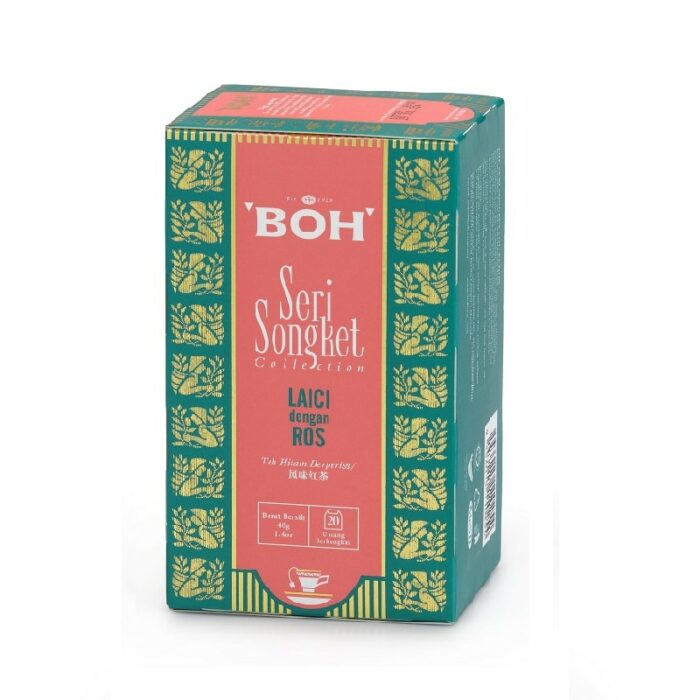 BOH Seri Songket Lychee with Rose Box